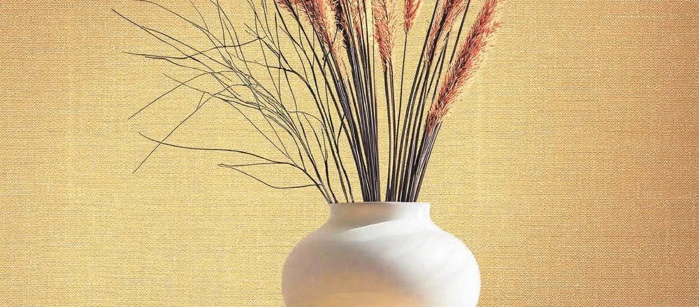 PAGLIA | Carte da parati effetto materico Carta da parati grass cloch tipo Elitis wall panel paglia